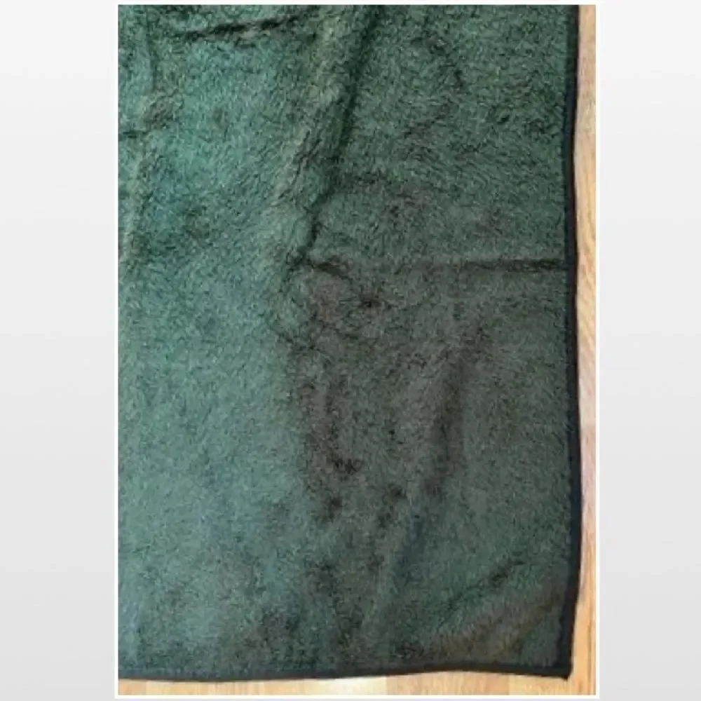 Columbia Fleece Throw Blanket Brown & Green Home